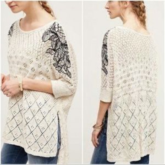 Anthropologie Knitted & Knotted Launa Sweater - Picture 3 of 9